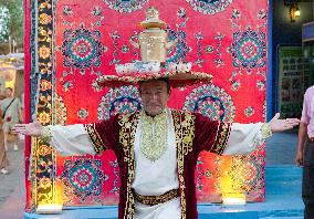 Samawar Dance Performance In Urumqi - China