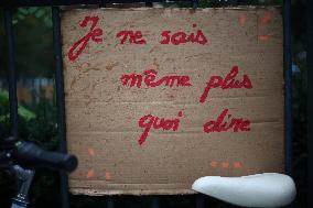 Bloquons-tout At Place des Fetes - Paris