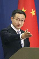 China foreign ministry spokesman