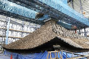 Restoration of Nara temple