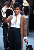 NYFW - Celebs At The Ralph Lauren Fashion Show