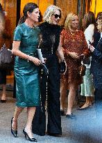 NYFW - Celebs At The Ralph Lauren Fashion Show