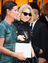 NYFW - Celebs At The Ralph Lauren Fashion Show