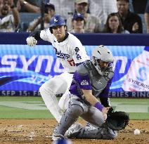 Baseball: Rockies vs. Dodgers