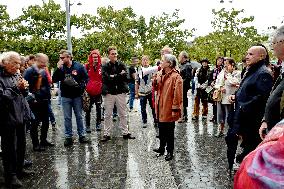 Bloquons Tout At Place d'Italie - Paris