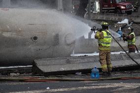 Gas Tanker Explosion Leaves More That 60 People Injured - Mexico