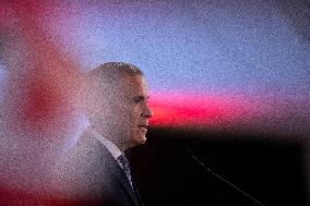 Mark Carney Delivers Remarks In Edmonton - Canada