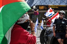 Pro-Palestinian Protesters Gather In Toronto - Canada