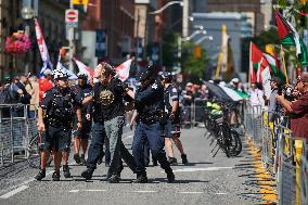 Pro-Palestinian Protesters Gather In Toronto - Canada
