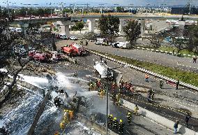 3 Killed and 70 Injured in Gas Explosion - Mexico City