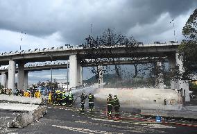 3 Killed and 70 Injured in Gas Explosion - Mexico City