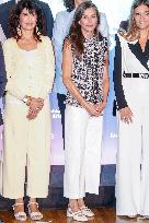 Queen Letizia Presides Over Third Human Trafficking Congress - Madrid