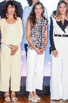 Queen Letizia Presides Over Third Human Trafficking Congress - Madrid