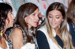 Queen Letizia Presides Over Third Human Trafficking Congress - Madrid