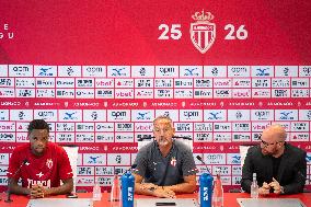 ASMONACO-FOOTBALL-PRESS-C ONFERENCE