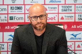 ASMONACO-FOOTBALL-PRESS-C ONFERENCE