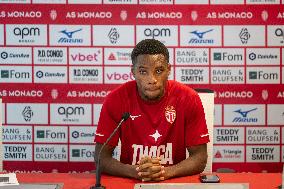 ASMONACO-FOOTBALL-PRESS-C ONFERENCE