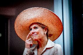 Queen Maxima Opens Restored Carpet Museum - Genemuiden