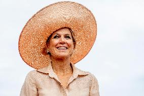 Queen Maxima Opens Restored Carpet Museum - Genemuiden