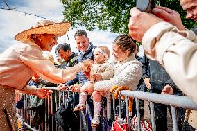 Queen Maxima Opens Restored Carpet Museum - Genemuiden
