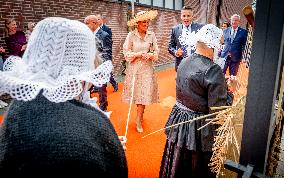 Queen Maxima Opens Restored Carpet Museum - Genemuiden