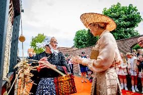 Queen Maxima Opens Restored Carpet Museum - Genemuiden
