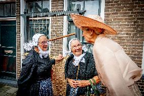 Queen Maxima Opens Restored Carpet Museum - Genemuiden