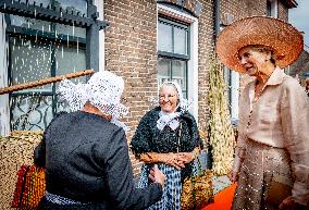Queen Maxima Opens Restored Carpet Museum - Genemuiden