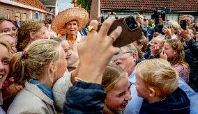 Queen Maxima Opens Restored Carpet Museum - Genemuiden