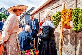 Queen Maxima Opens Restored Carpet Museum - Genemuiden