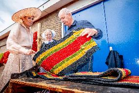 Queen Maxima Opens Restored Carpet Museum - Genemuiden