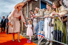 Queen Maxima Opens Restored Carpet Museum - Genemuiden