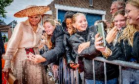 Queen Maxima Opens Restored Carpet Museum - Genemuiden