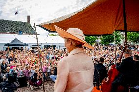 Queen Maxima Opens Restored Carpet Museum - Genemuiden