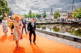 Queen Maxima Opens Restored Carpet Museum - Genemuiden