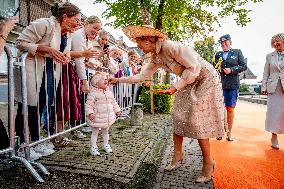 Queen Maxima Opens Restored Carpet Museum - Genemuiden