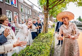 Queen Maxima Opens Restored Carpet Museum - Genemuiden