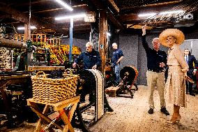 Queen Maxima Opens Restored Carpet Museum - Genemuiden