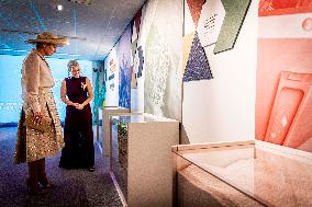 Queen Maxima Opens Restored Carpet Museum - Genemuiden