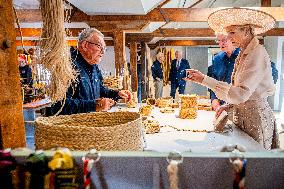 Queen Maxima Opens Restored Carpet Museum - Genemuiden