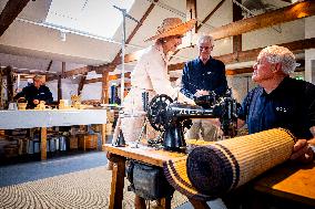 Queen Maxima Opens Restored Carpet Museum - Genemuiden