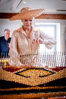 Queen Maxima Opens Restored Carpet Museum - Genemuiden