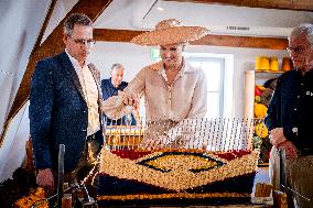 Queen Maxima Opens Restored Carpet Museum - Genemuiden