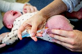 Vaccine Campaign Offered To Babies In Amsterdam - Netherlands