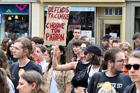 Bloquons Tout in Strasbourg