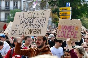 Bloquons Tout in Strasbourg