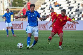 CALCIO - UEFA Campionato Europeo - UEFA EURO 2027 Qualifying - Italy U21 vs Montenegro U21