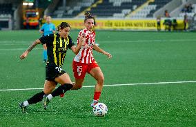 WOMEN'S CHAMPIONS LEAGUE HÄCKEN-ATLÉTICO MADRID