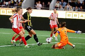 CHAMPIONS LEAGUE HÄCKEN-ATLÉTICO MADRID