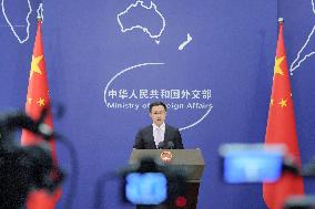 China Foreign Ministry spokesman Lin